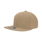 6 Panel High Profile Structured Acrylic/Polyester Fitted
