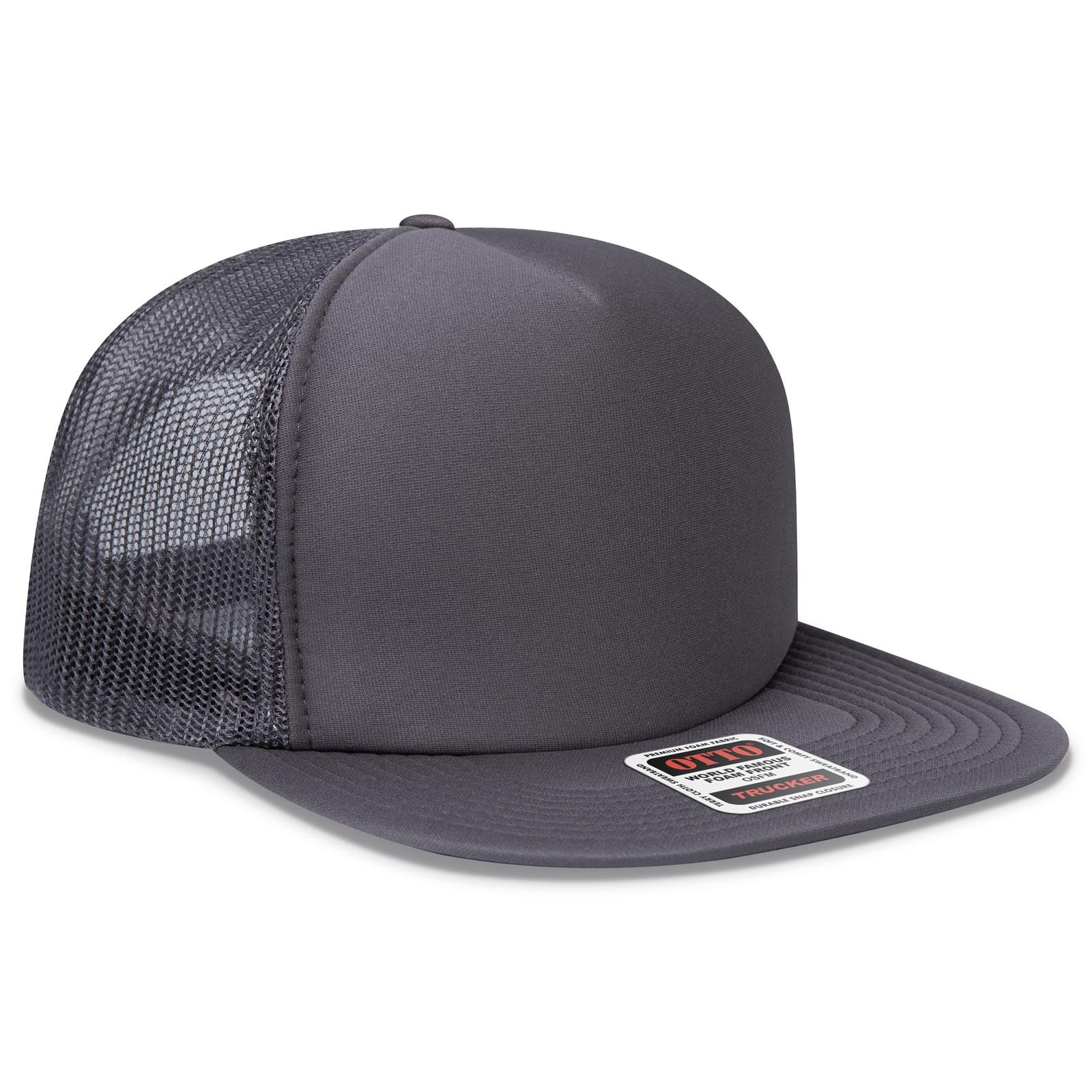 OTTO CAP "OTTO SNAP" 5 Panel High Crown Mesh Back Trucker Snapback Hat