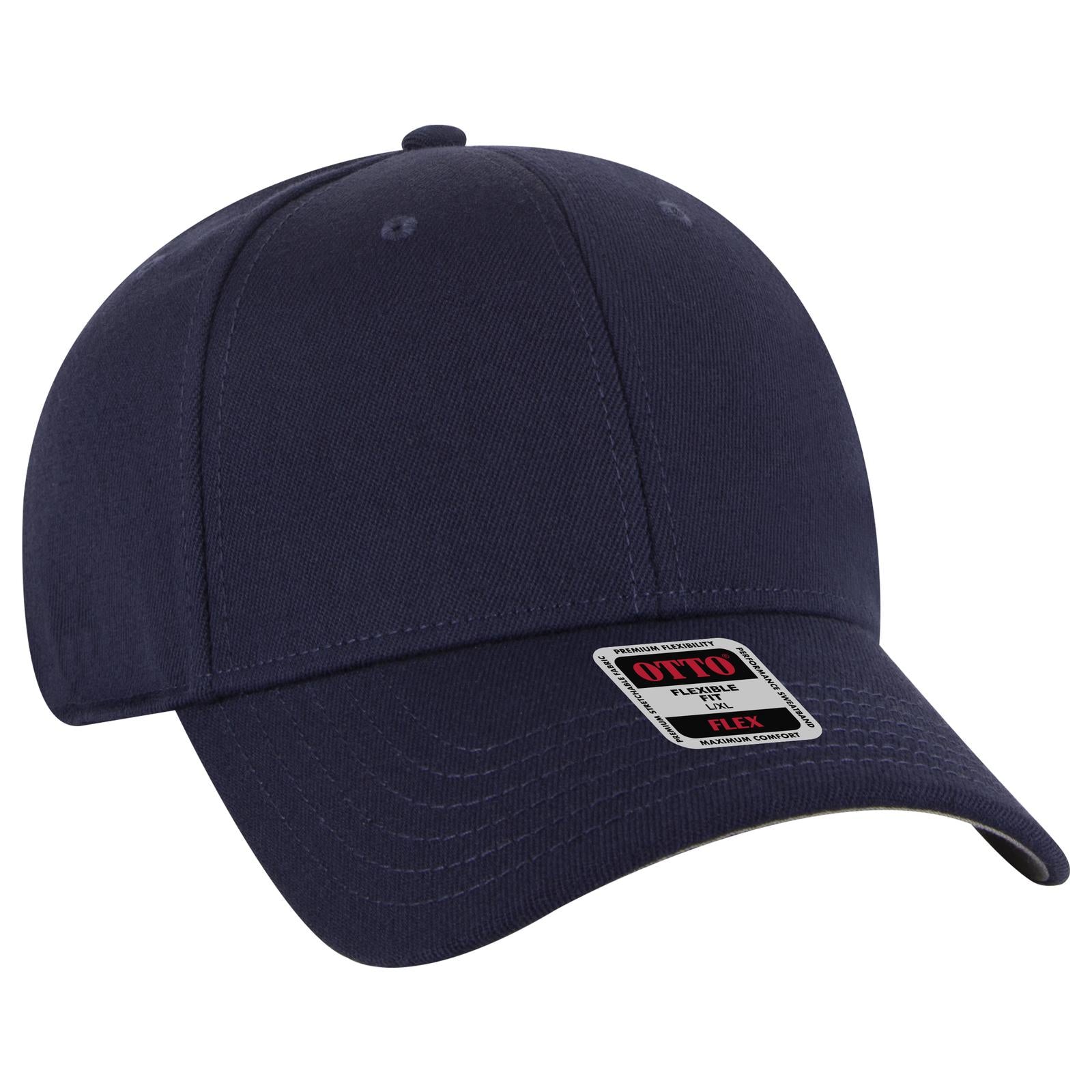 OTTO CAP "OTTO FLEX" Fitted 6 Panel Low Profile Baseball Cap