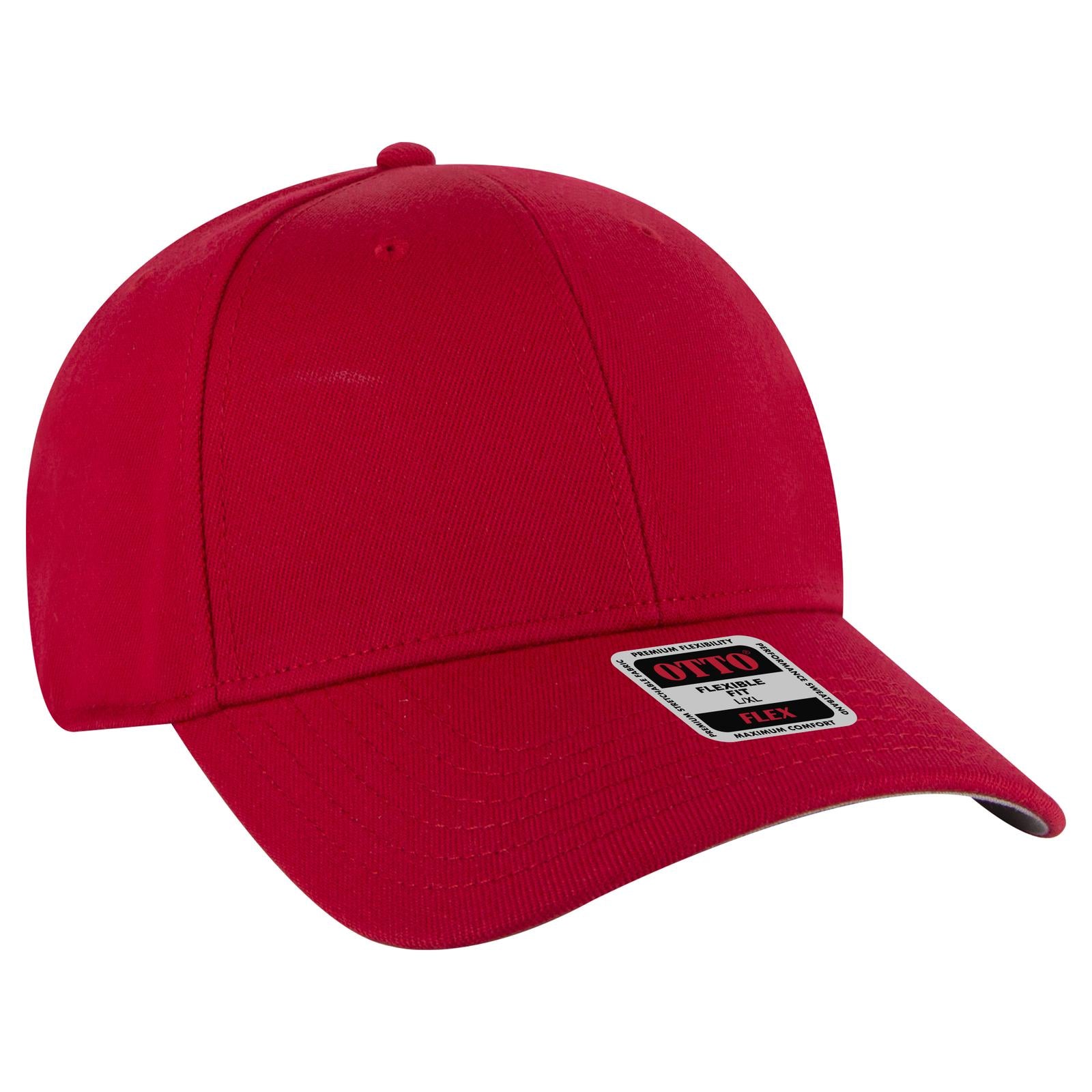 OTTO CAP "OTTO FLEX" Fitted 6 Panel Low Profile Baseball Cap