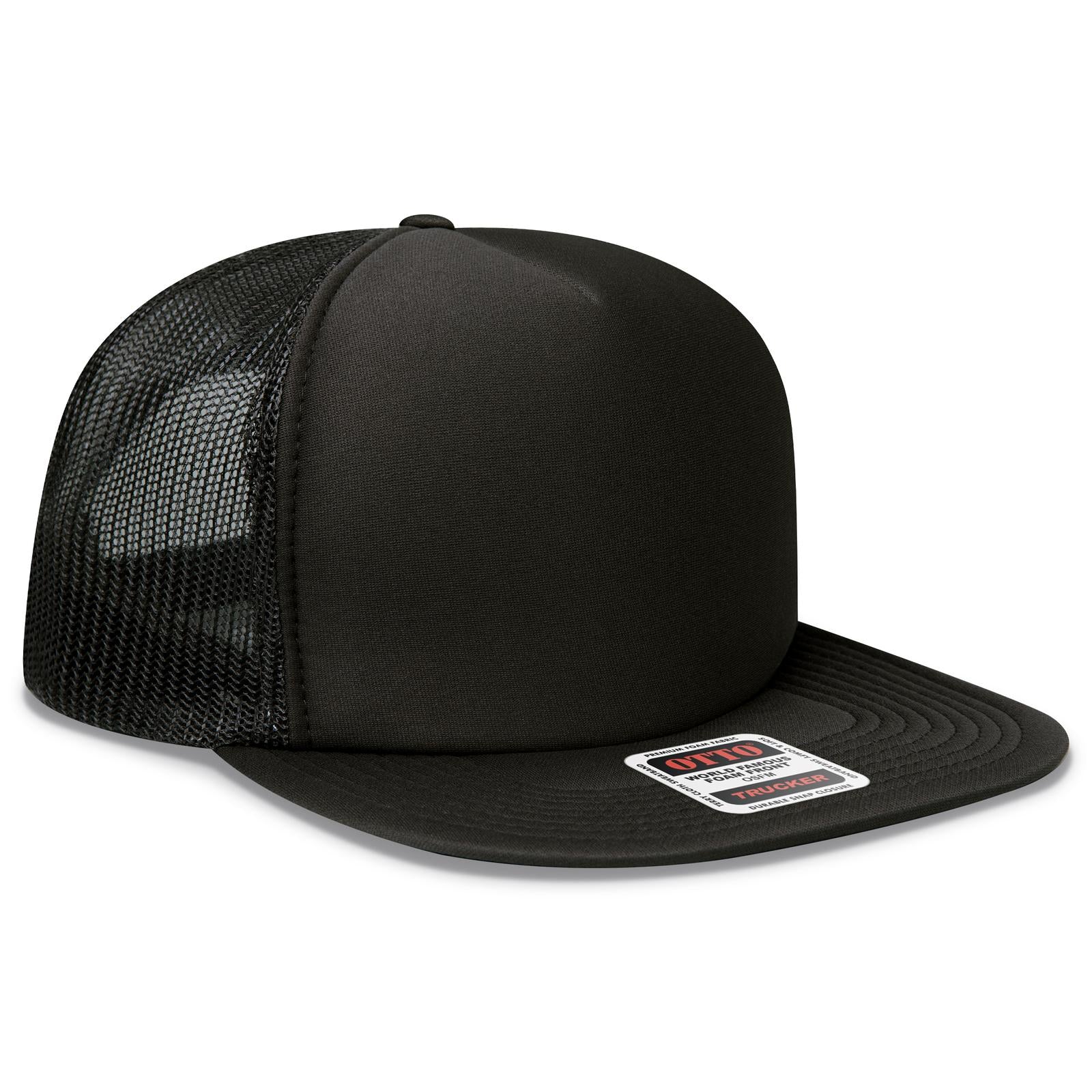 OTTO CAP "OTTO SNAP" 5 Panel High Crown Mesh Back Trucker Snapback Hat
