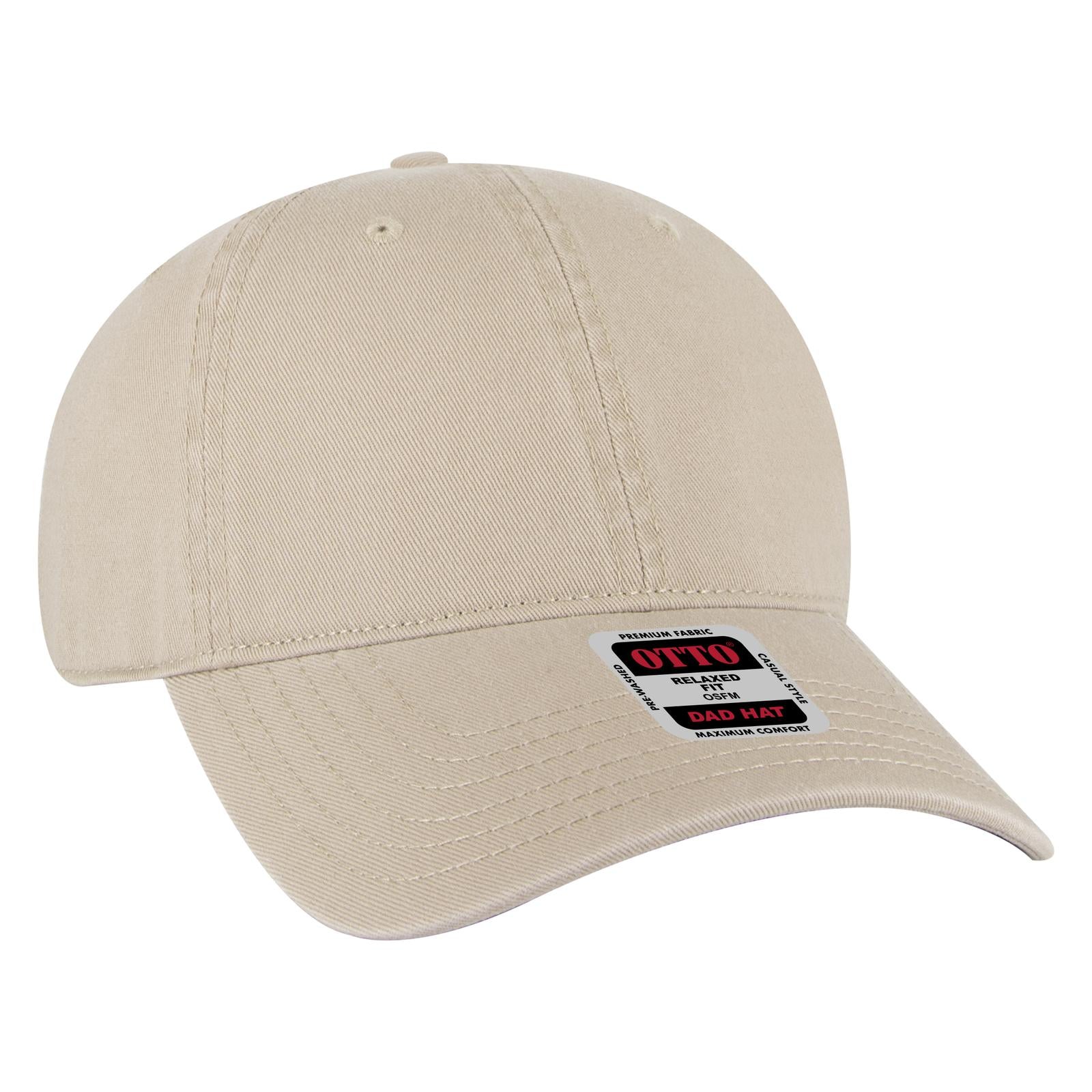 OTTO CAP 6 Panel Low Profile Dad Hat
