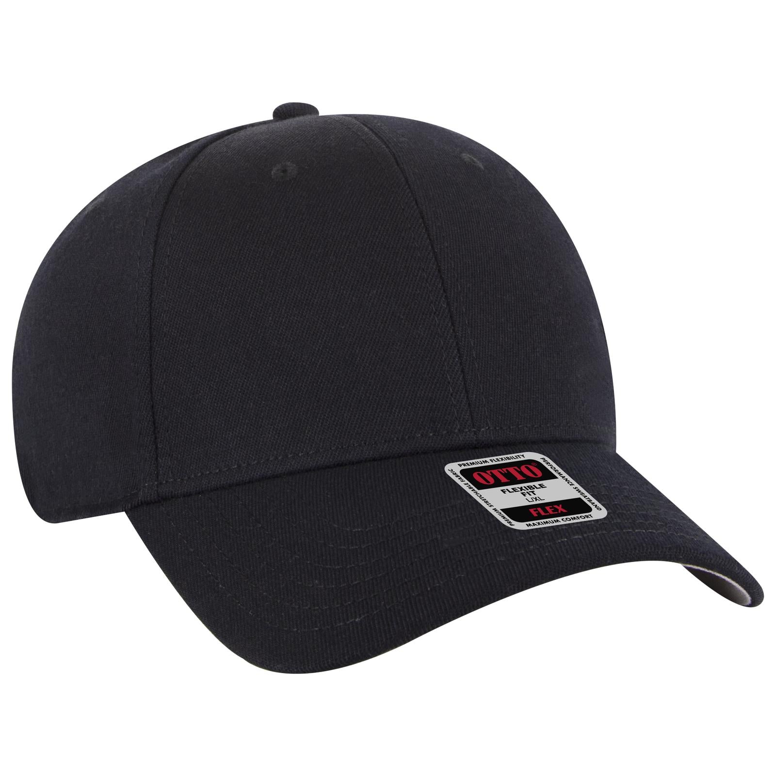 OTTO CAP "OTTO FLEX" Fitted 6 Panel Low Profile Baseball Cap