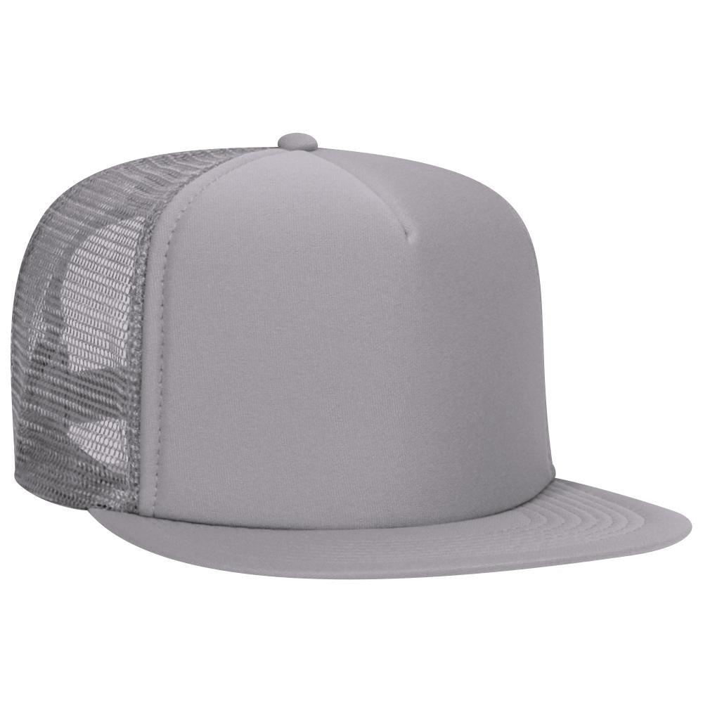 OTTO CAP "OTTO SNAP" 5 Panel High Crown Mesh Back Trucker Snapback Hat